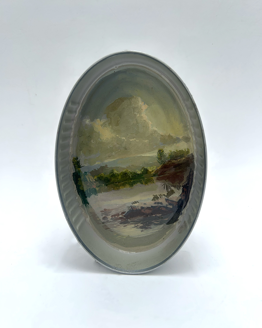 De la serie “Razón y política de la pintura”, un fragmento de una obra de John Constable, Escuela Inglesa.