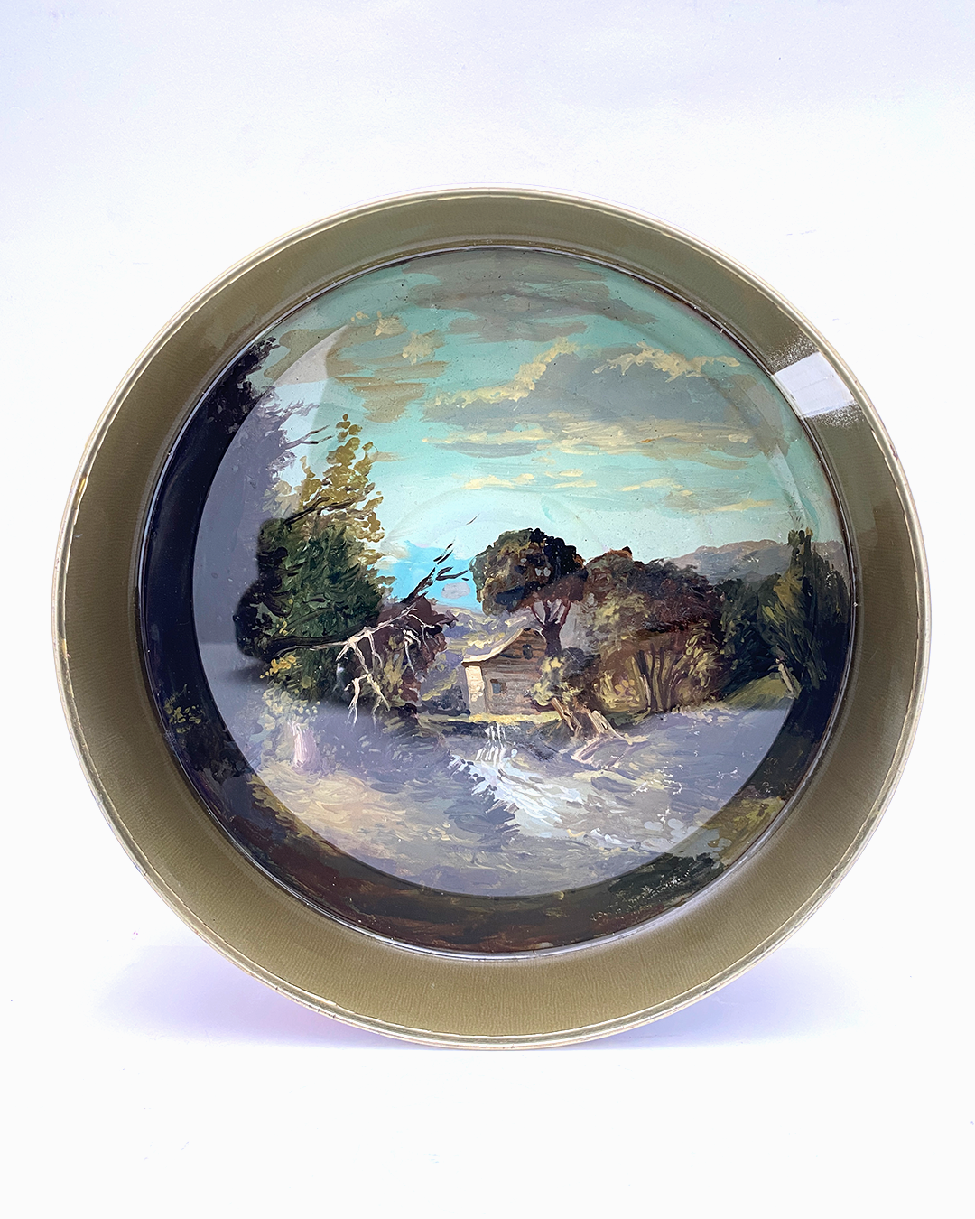 De la serie “Ultramarinos”, capítulo: Una alusión a la escuela del Río Hudson.