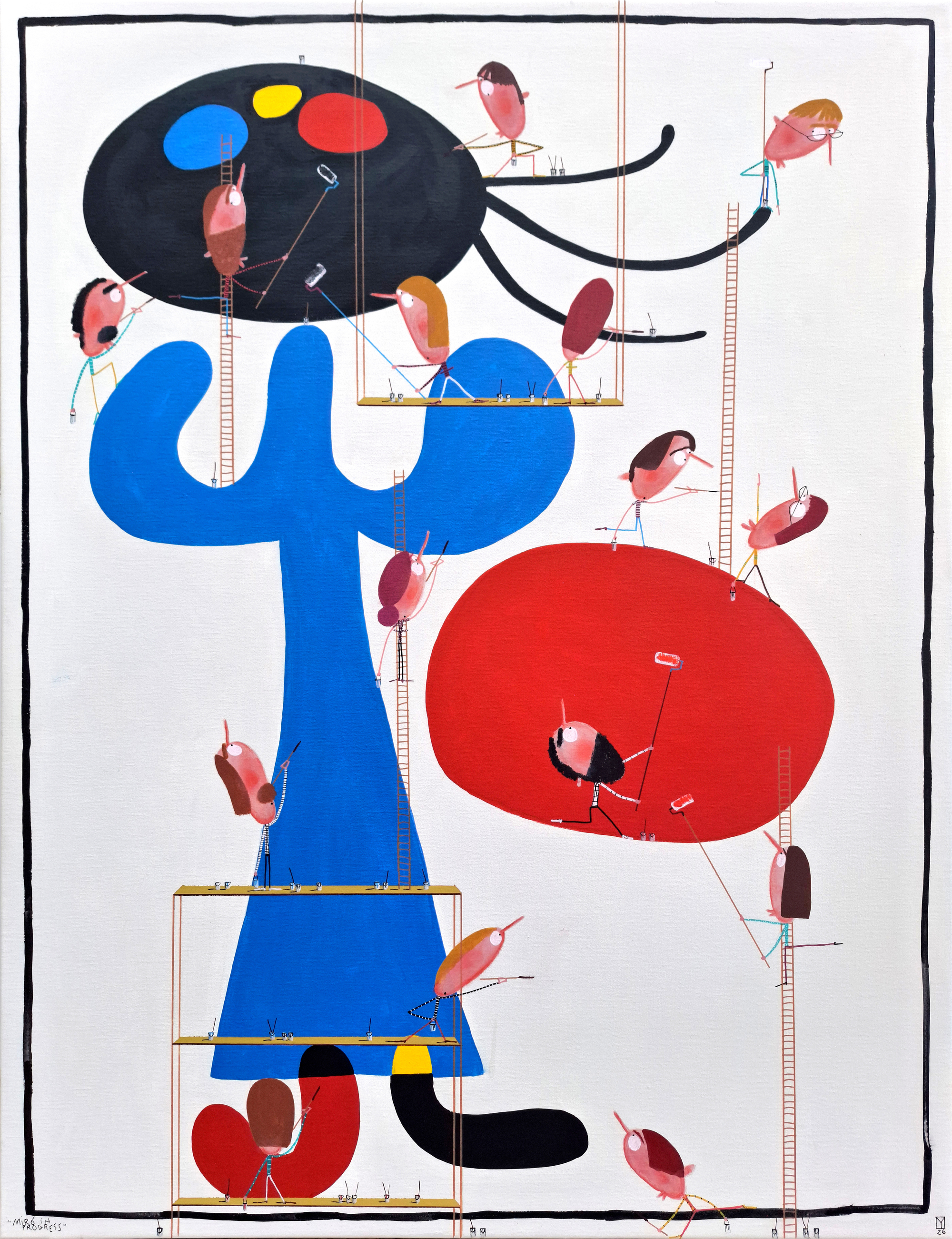Miró in progress