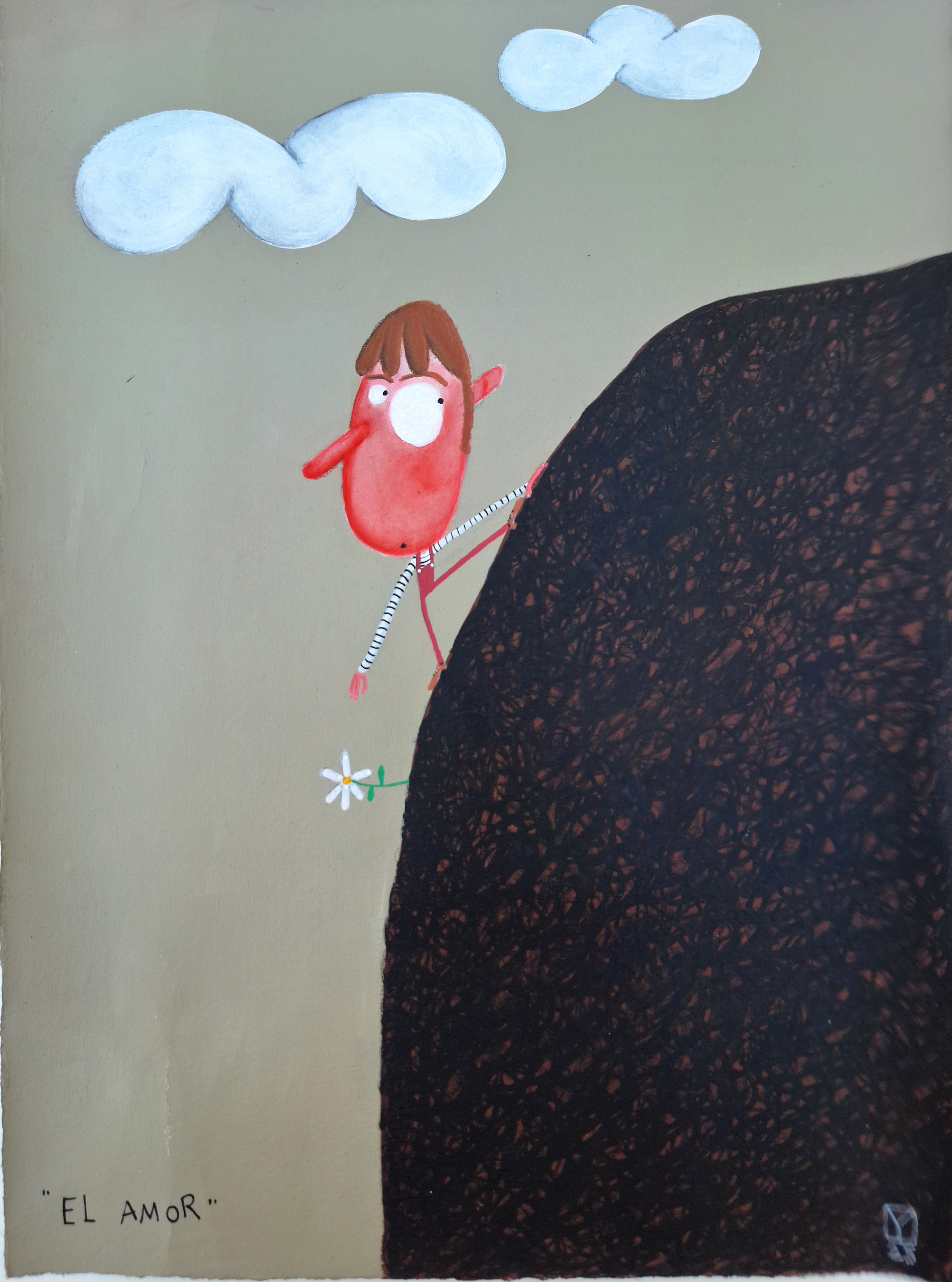 El amor (es como una flor en el acantilado)