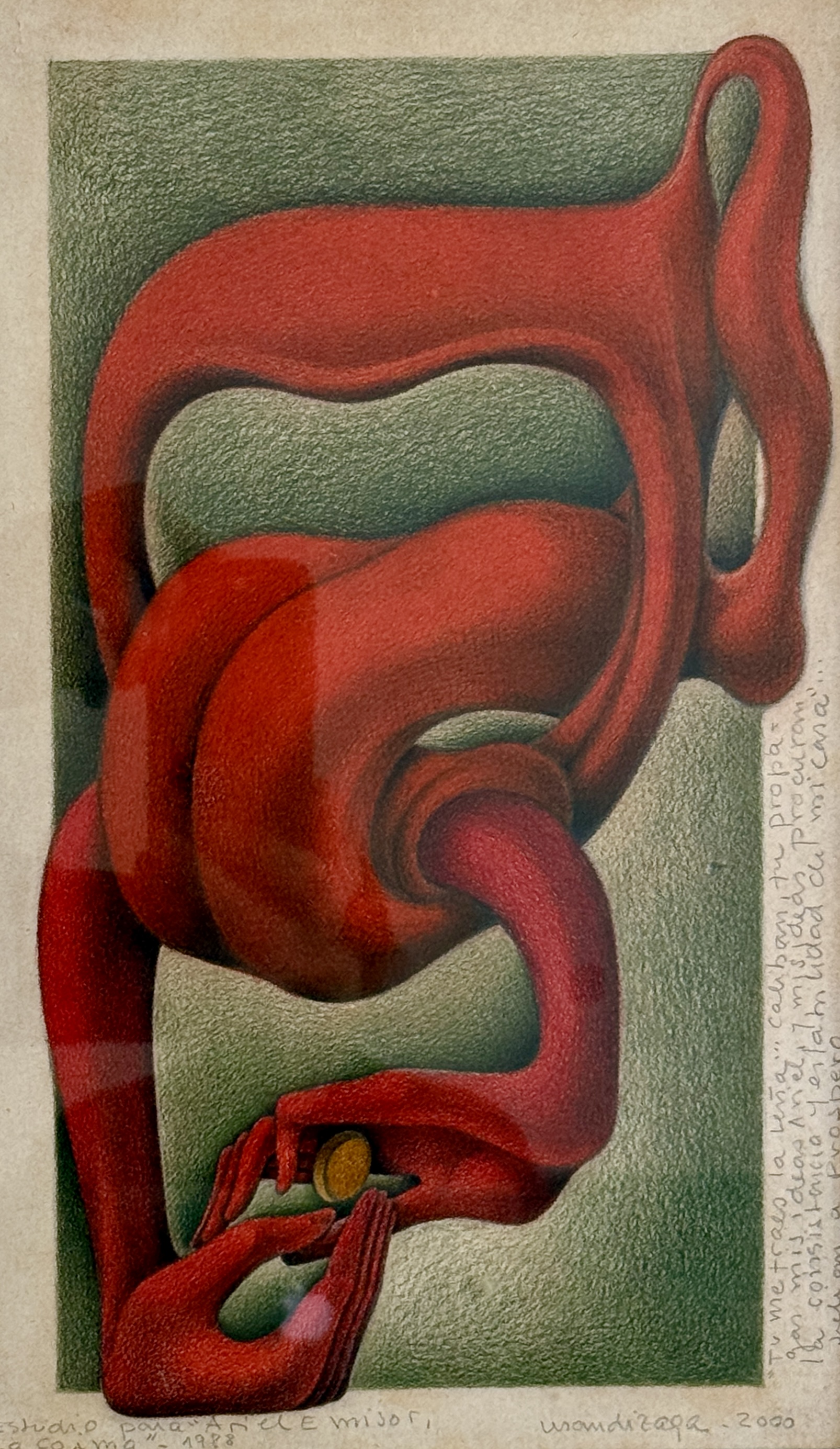 24-Estudio para ''Áriel emisor'' ''La coima'' -1988