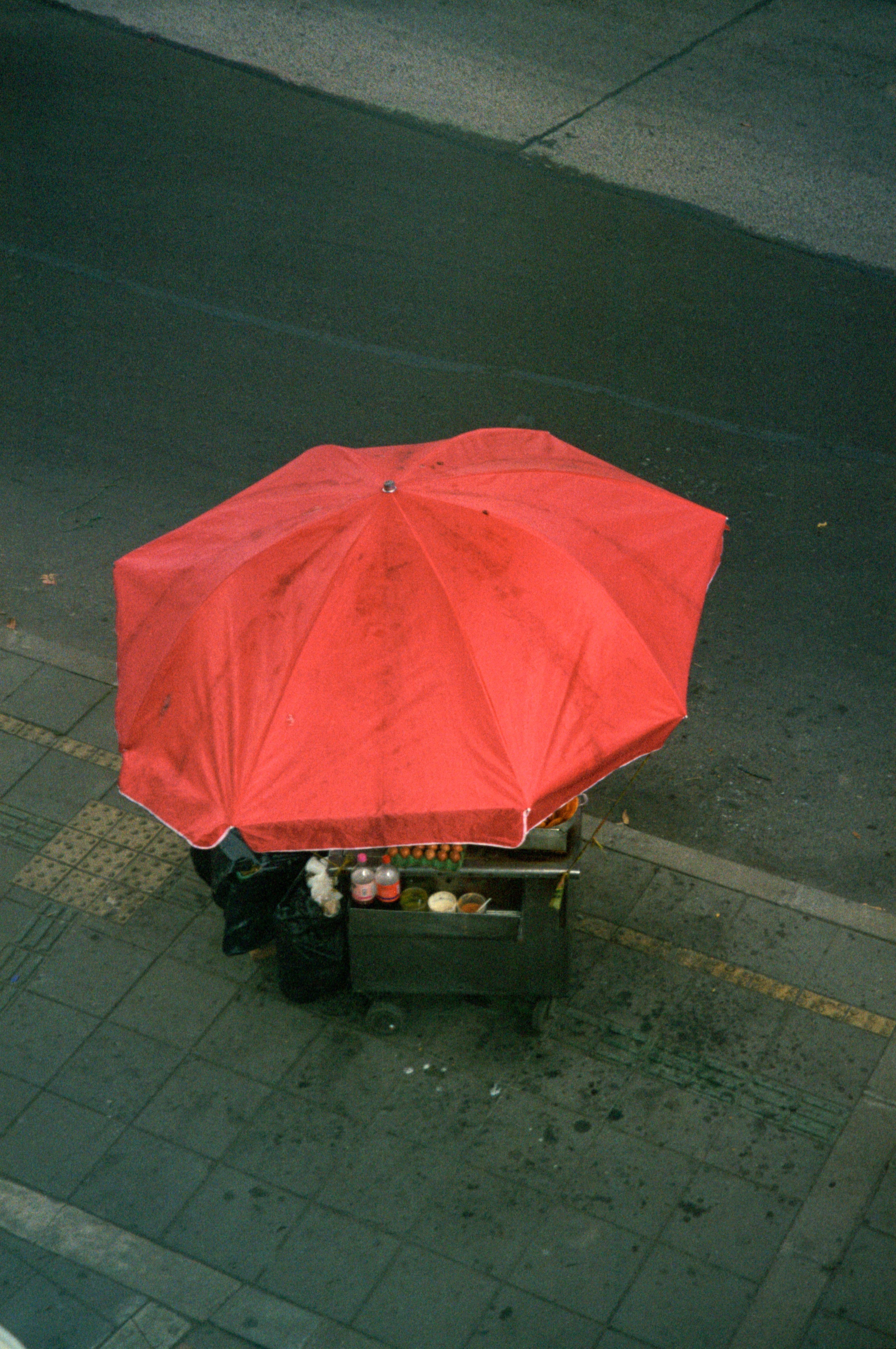 Paraguas rojo