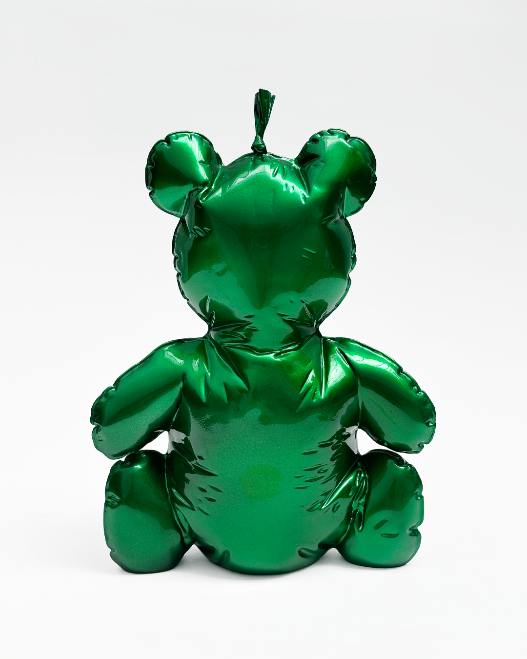 It's not a teddy bear, it's just a plastic bag