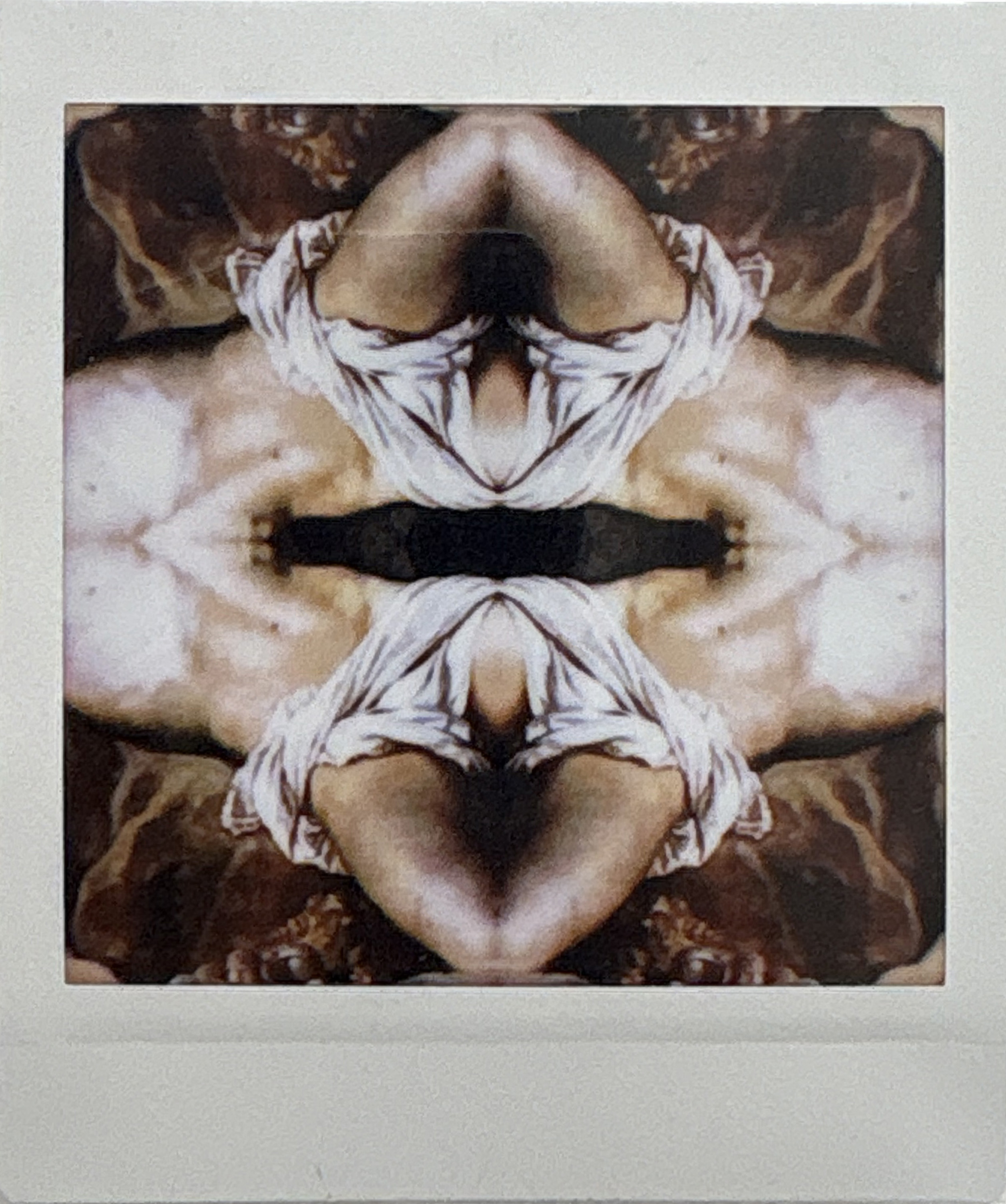 La noche sexual, polaroids. Instalación de 200 obras