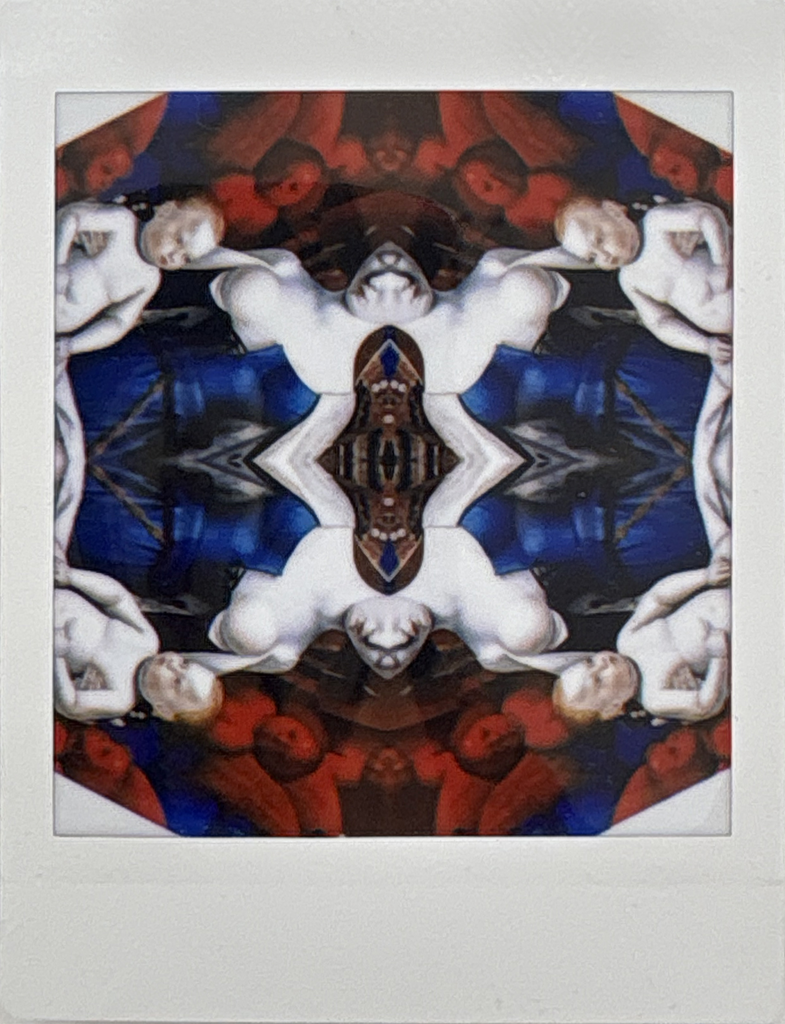La noche sexual, polaroids. Instalación de 200 obras