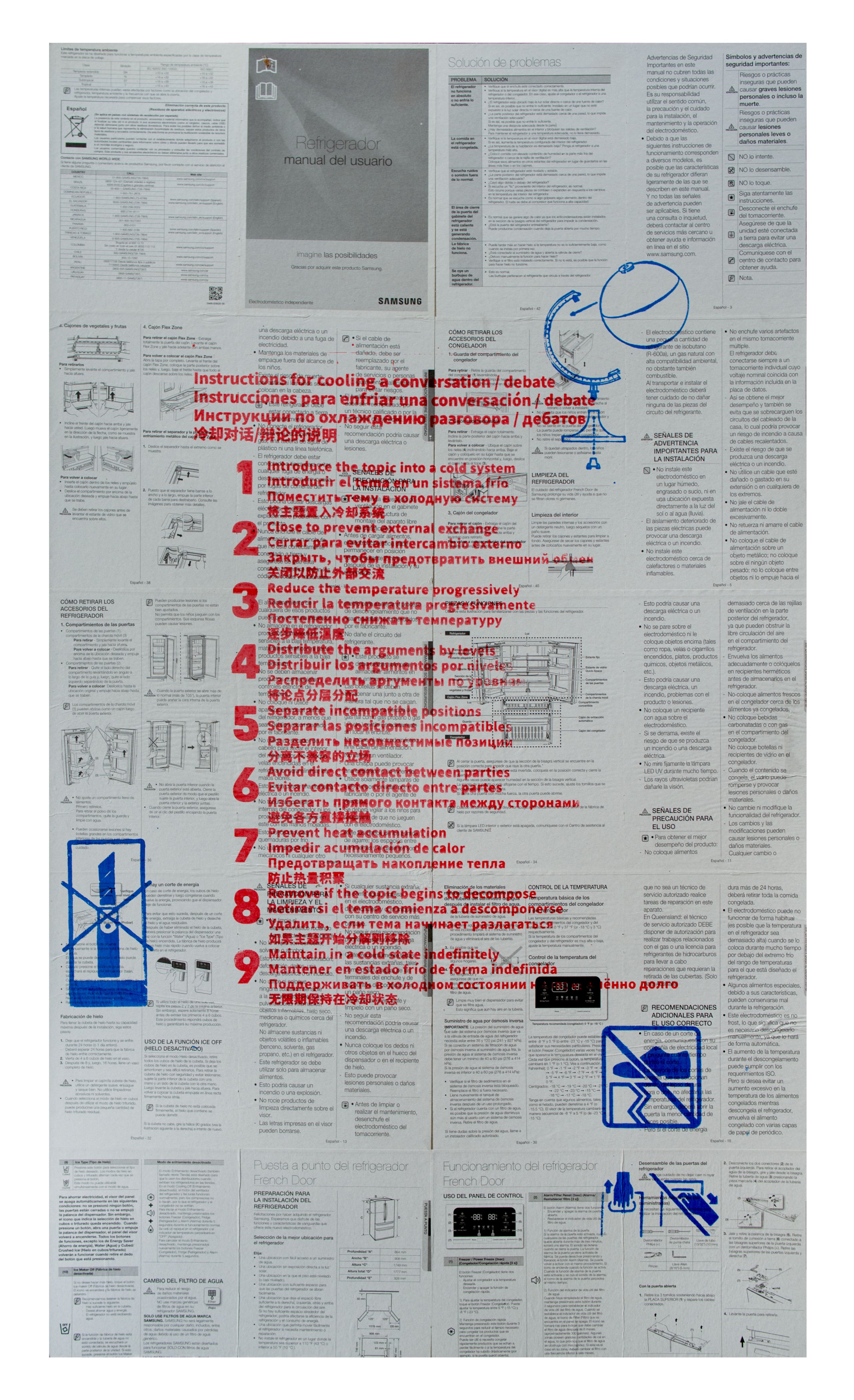Instrucciones para enfriar una conversación / debate