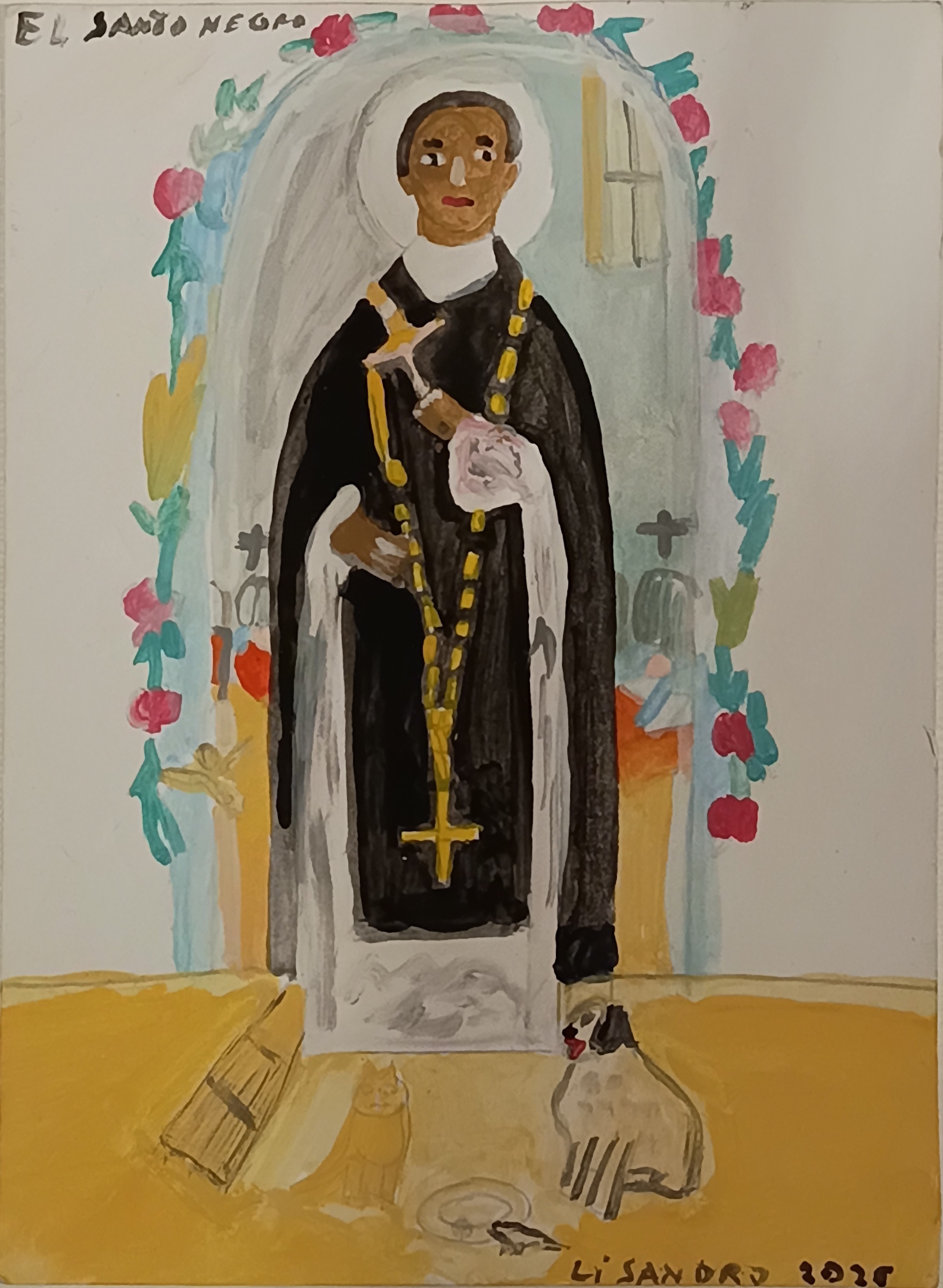 El santo negro