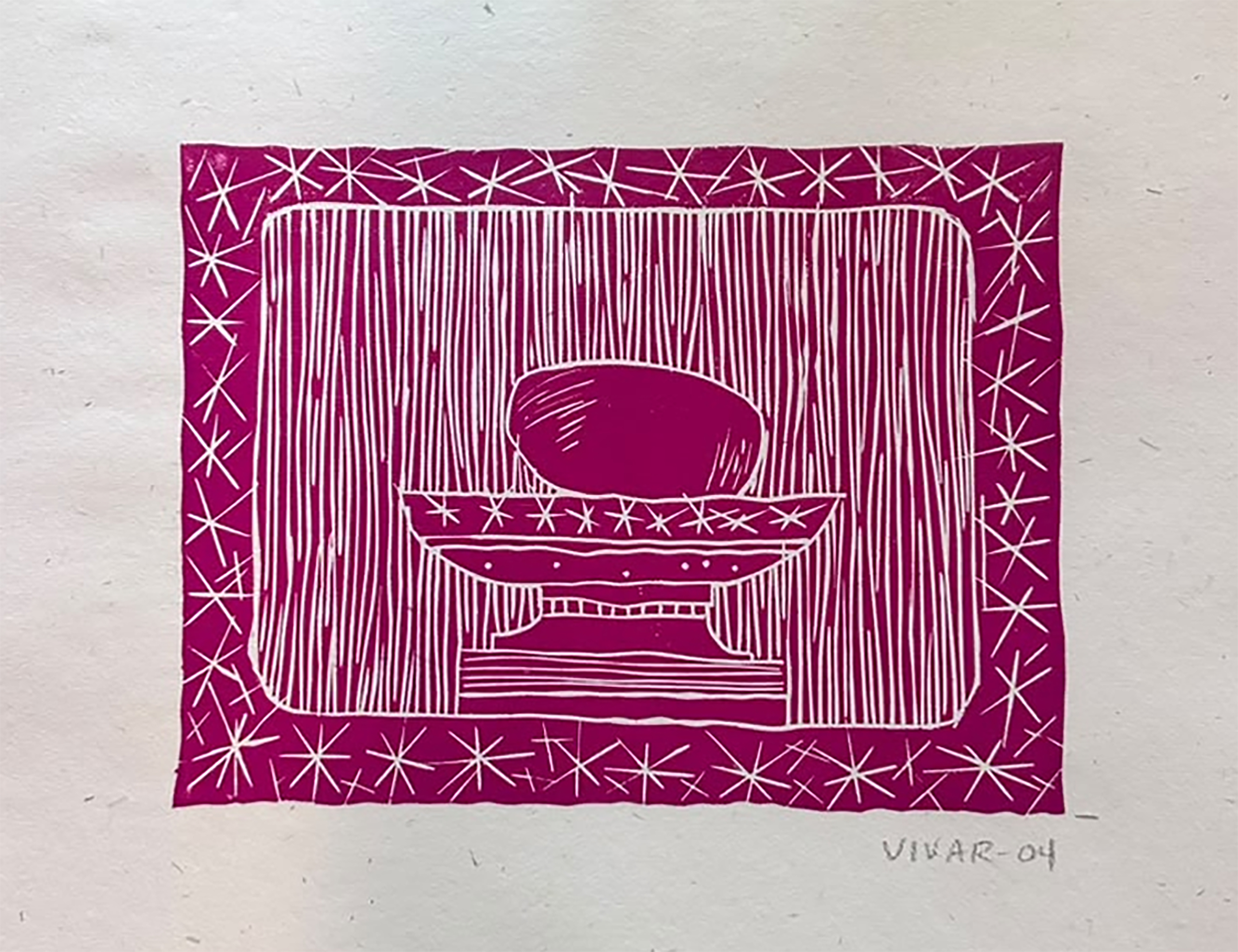 Sin Título V, 50 x 67 cm, 2004, por Carlos Vivar — Aura Galerías