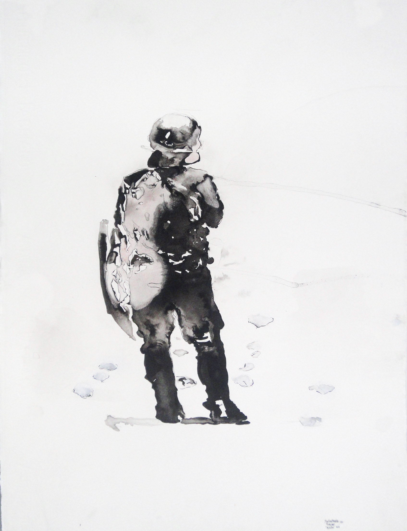 De la serie 'Disturbios' 14