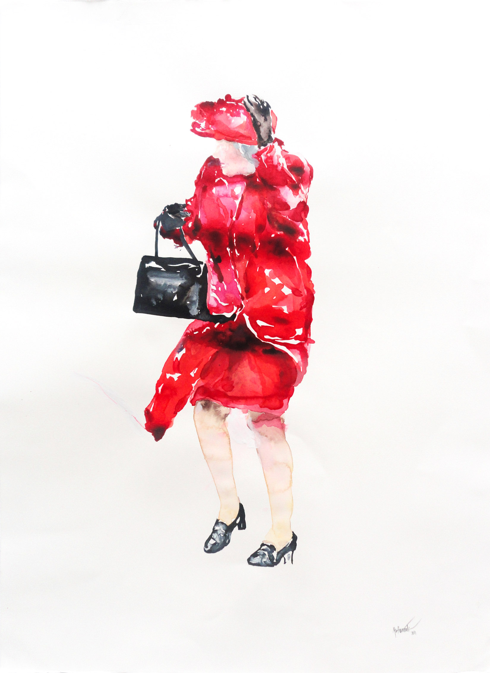 De la serie Movimientos reales (Reina Isabel II) III