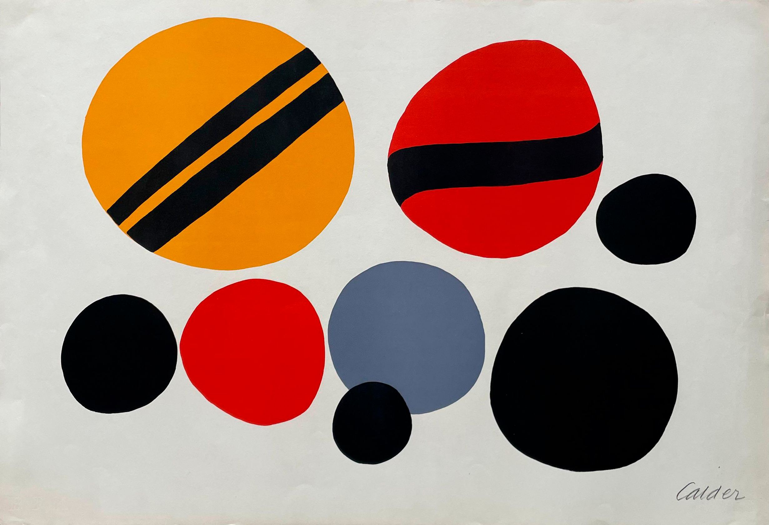 Chevrons Noir sur Rouge et Jaune