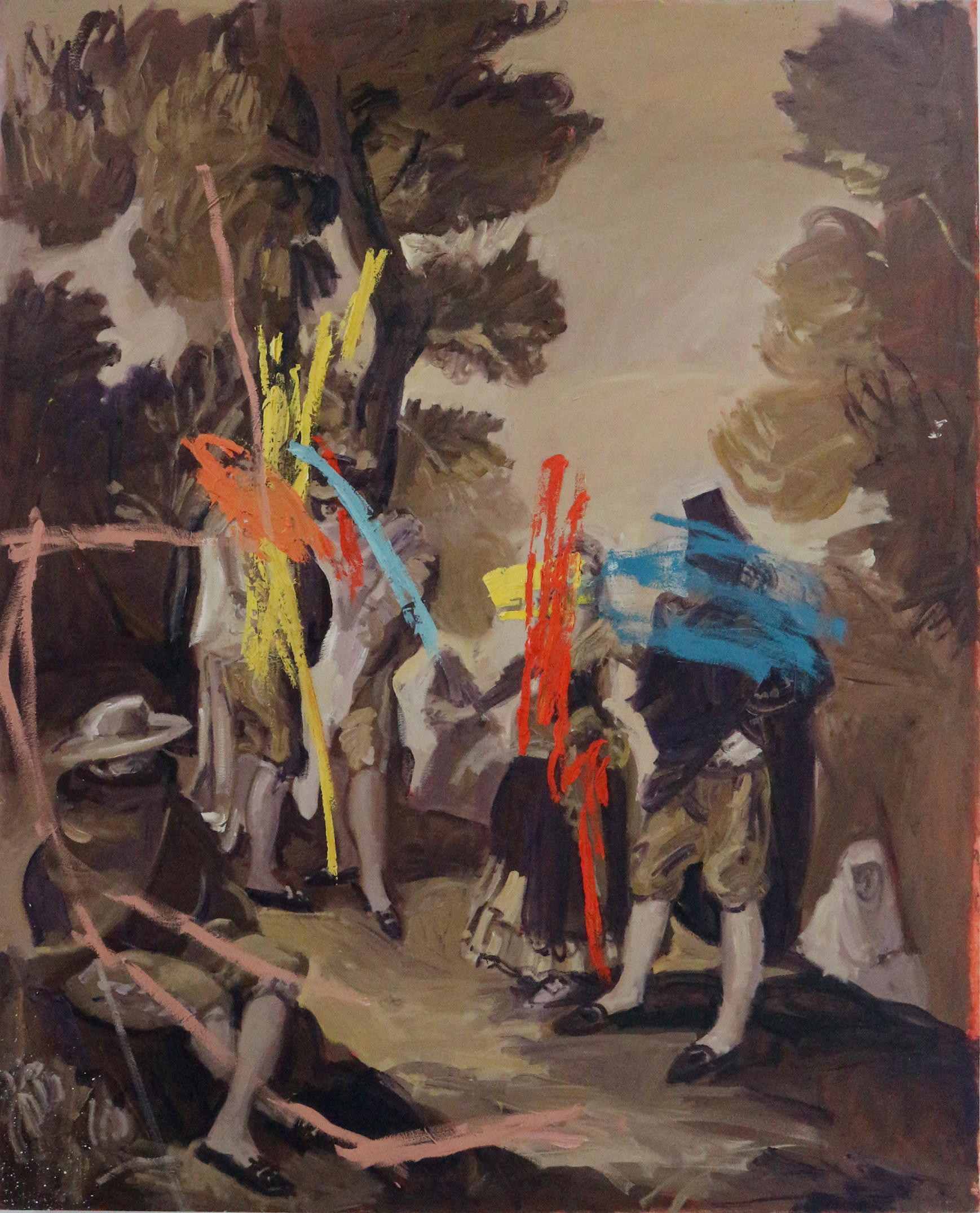 Maja y embozados 1 (Goya)