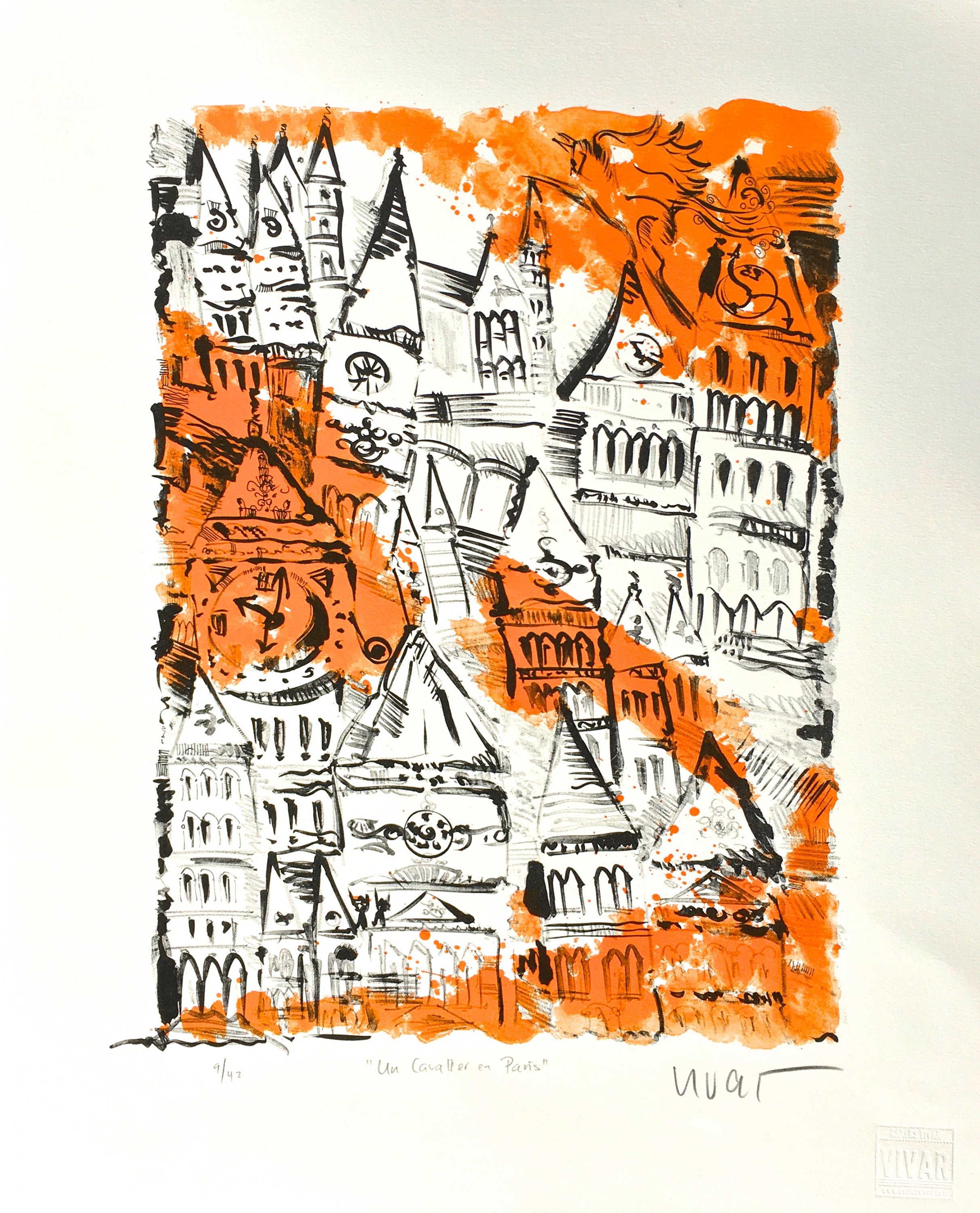 Cavalier a Paris